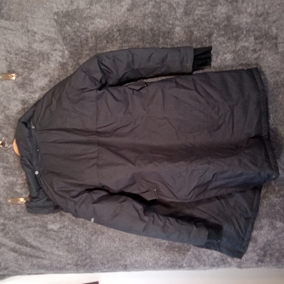 Columbia Omni Tech Waterproof Long Womens Coat Thumbholes Full Zip XL - Picture 8 of 14